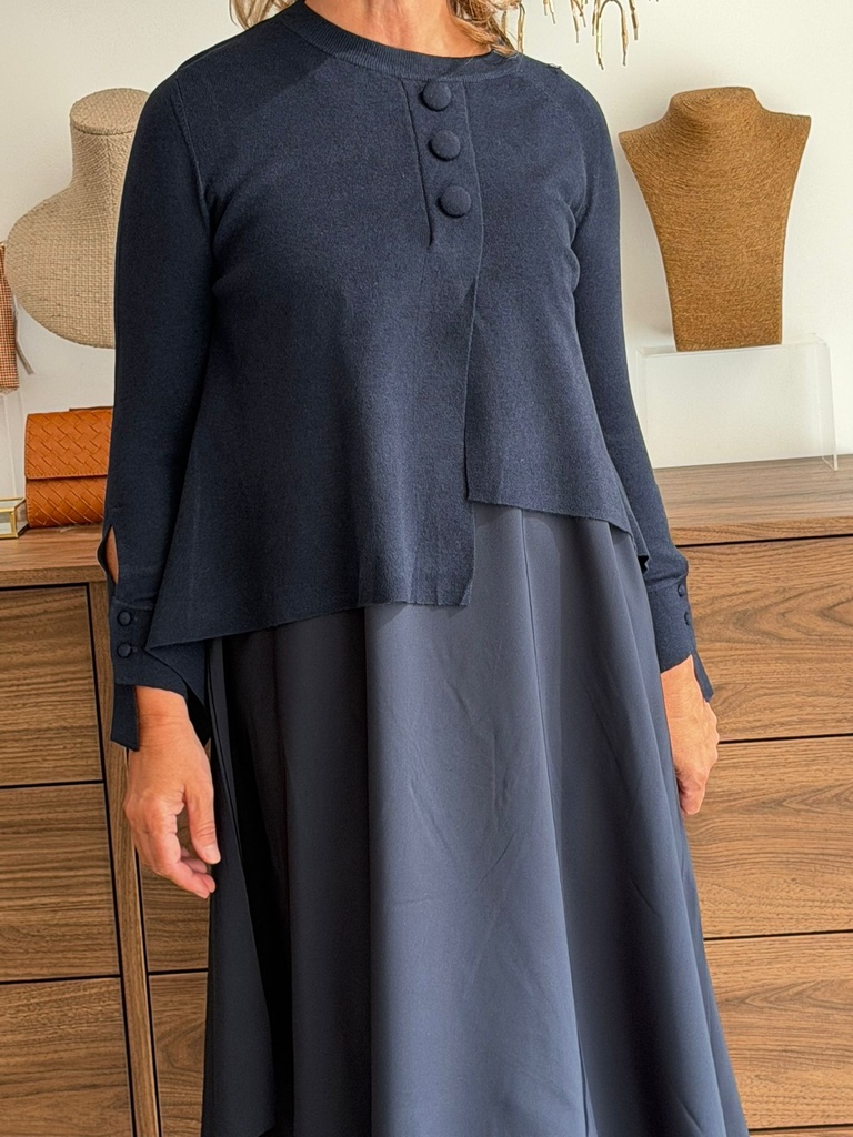 Vestido SORAYA Marino