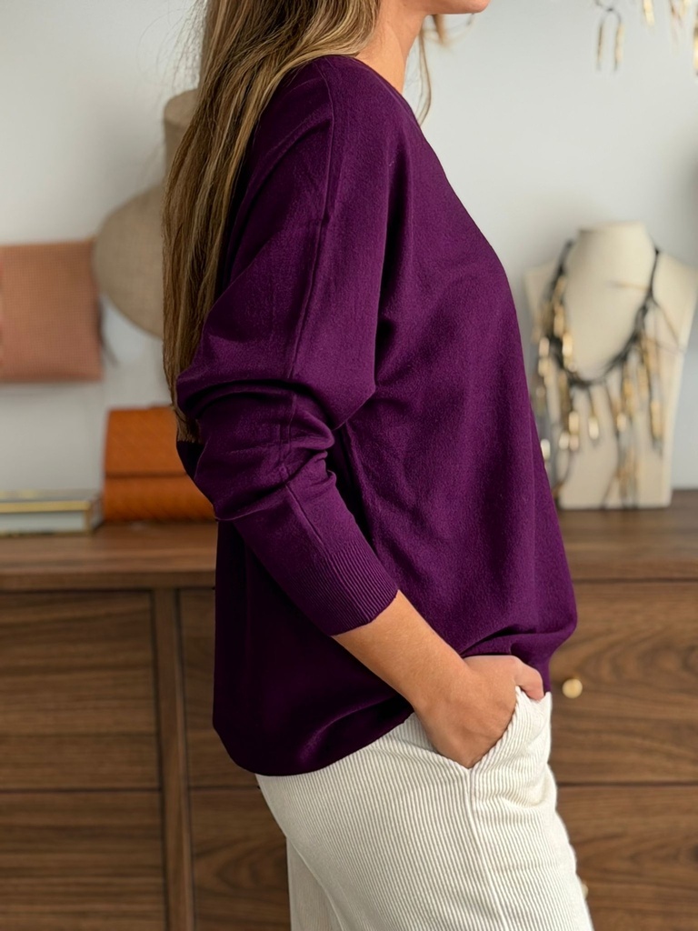 Jersey SUSANA Morado