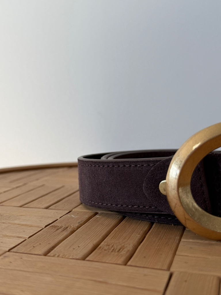 Cinturón GALLARDO Chocolate