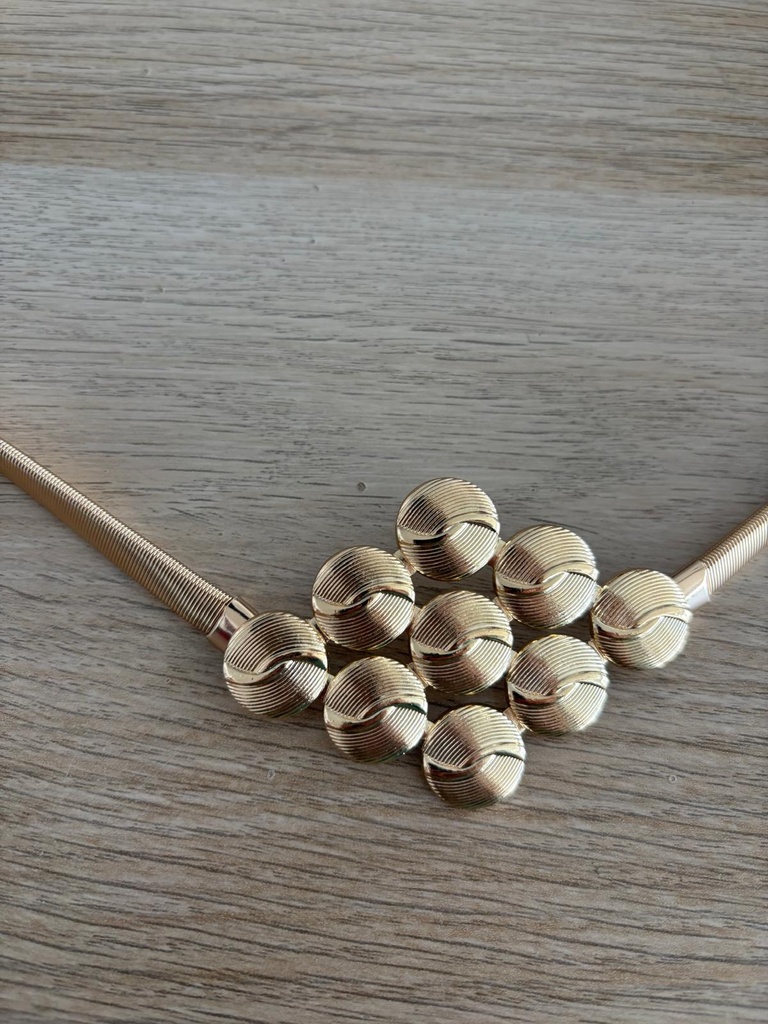 Cinturón RACIMO Dorado