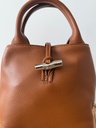 Bolso HUESO Piel Camel
