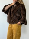Chaquetón ZARINA Marrón