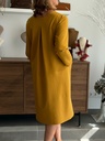 Vestido NOGUEL Mostaza