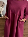 Vestido NOGUEL Tinto