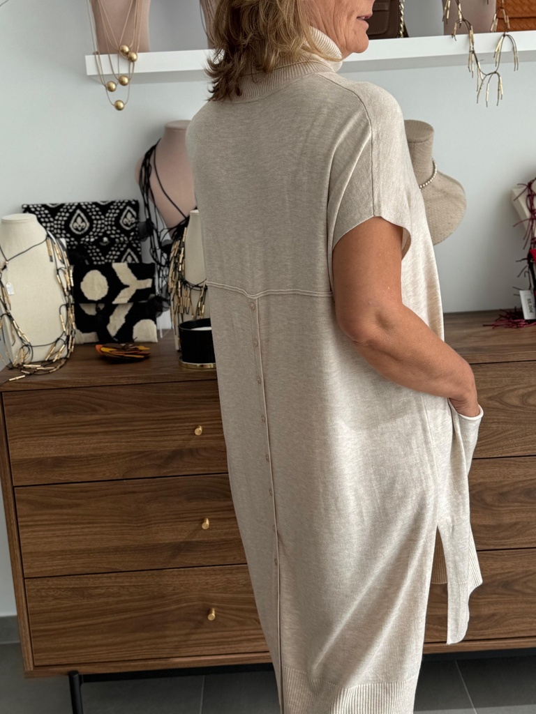 Vestido ESCALA Beige