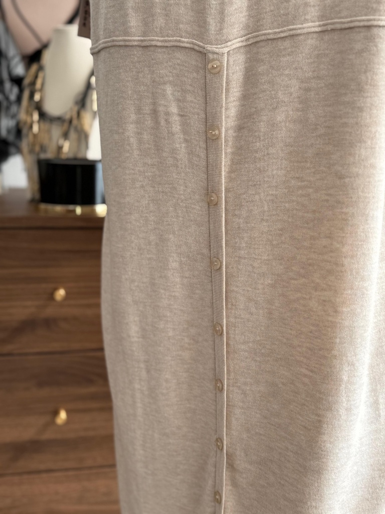 Vestido ESCALA Beige