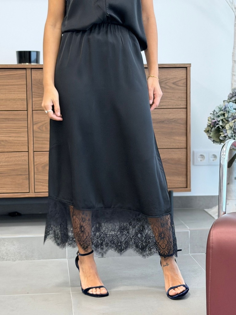 Falda ENCAJE Negro