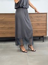 Falda ENCAJE Gris