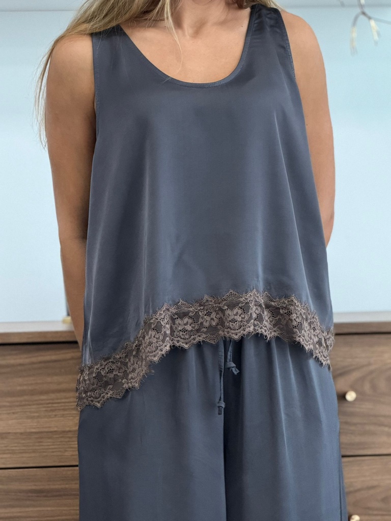 Lencero CELINE Gris-Marrón
