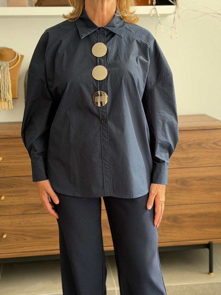 Camisa MONEDAS Marino
