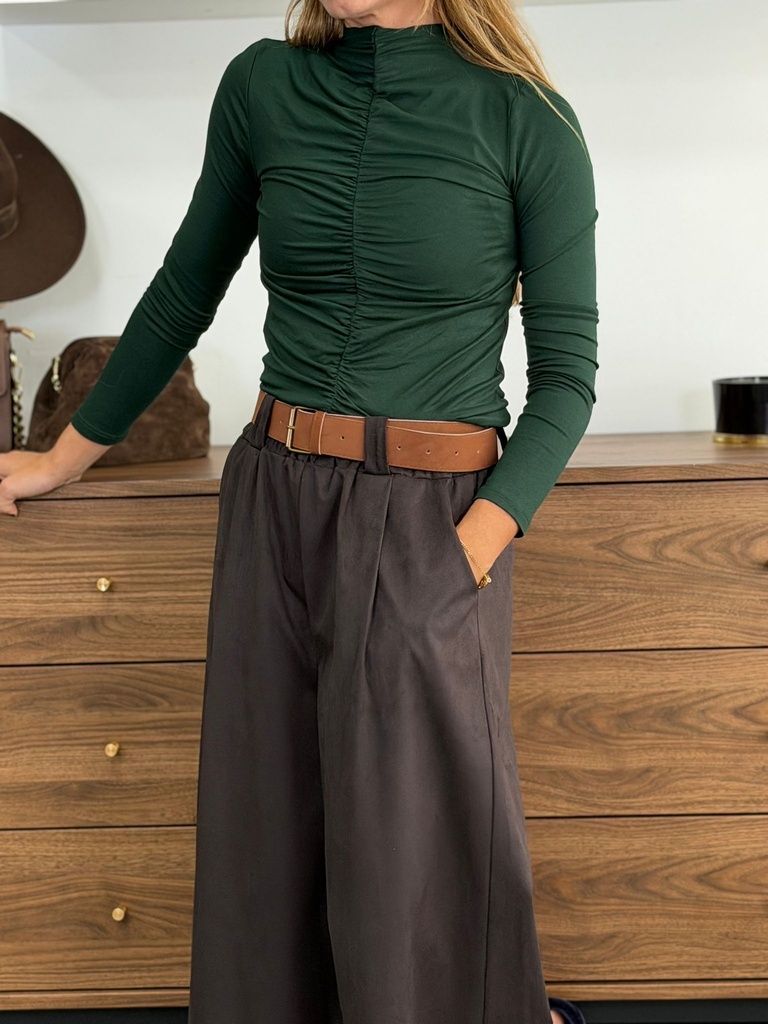 Camiseta FRUNCIDO Verde