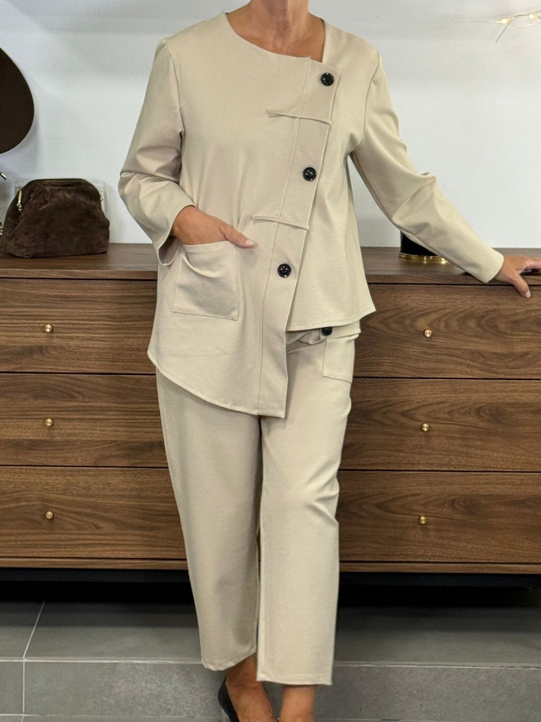 Chaqueta MELINDA Marfil