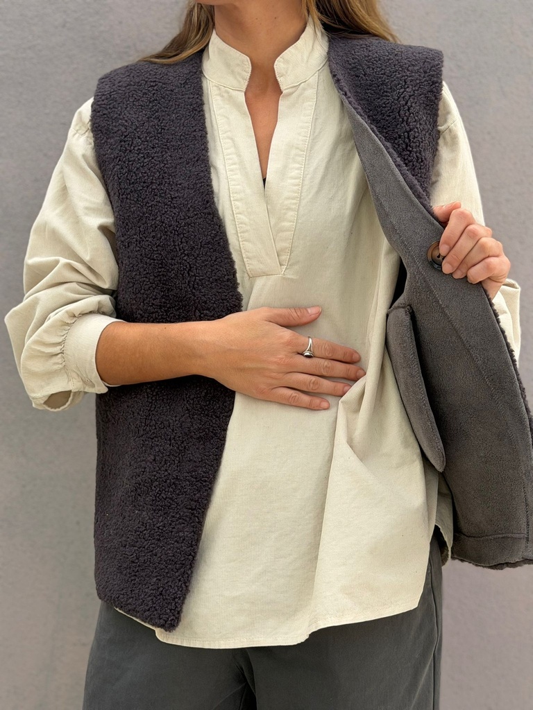 Chaleco BORREGO Marino