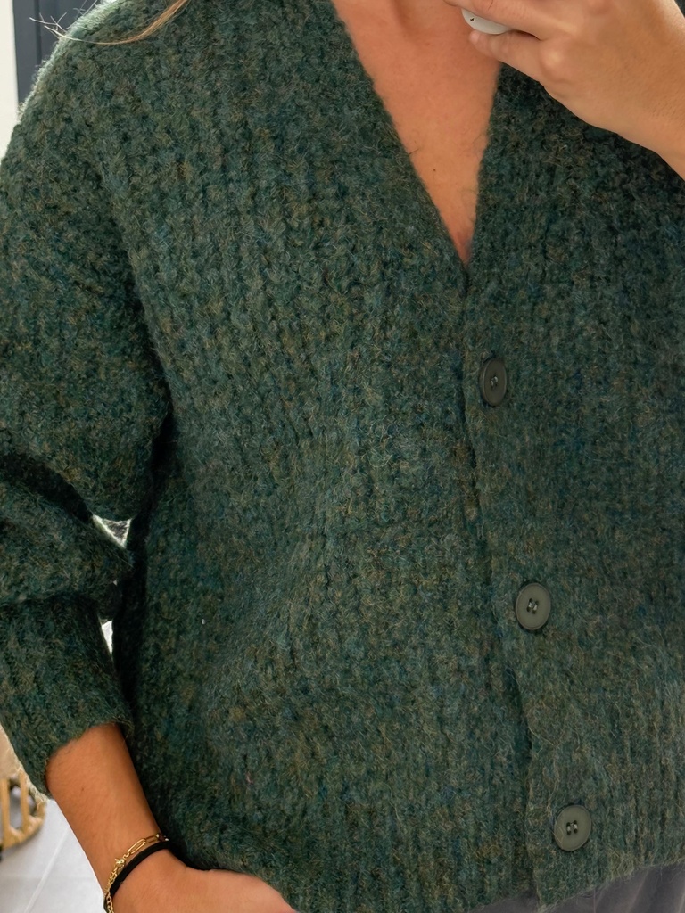 Chaqueta MEZCLILLA Verde