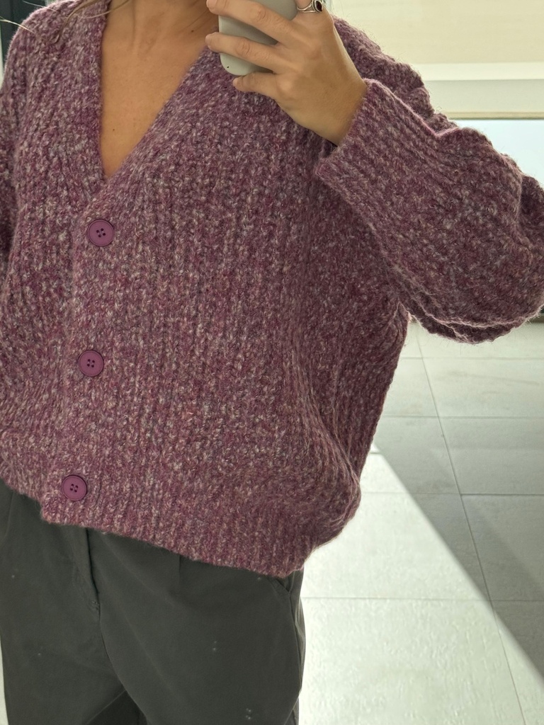 Chaqueta MEZCLILLA Malva