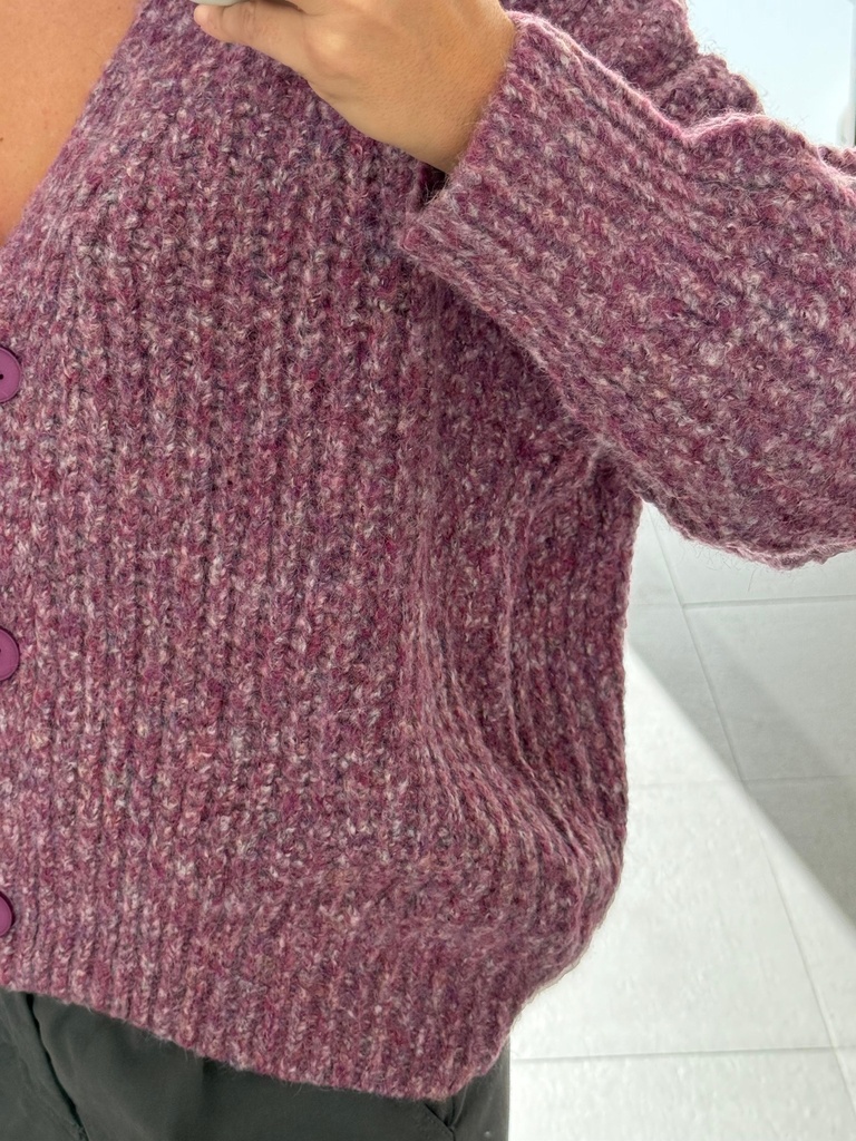 Chaqueta MEZCLILLA Malva