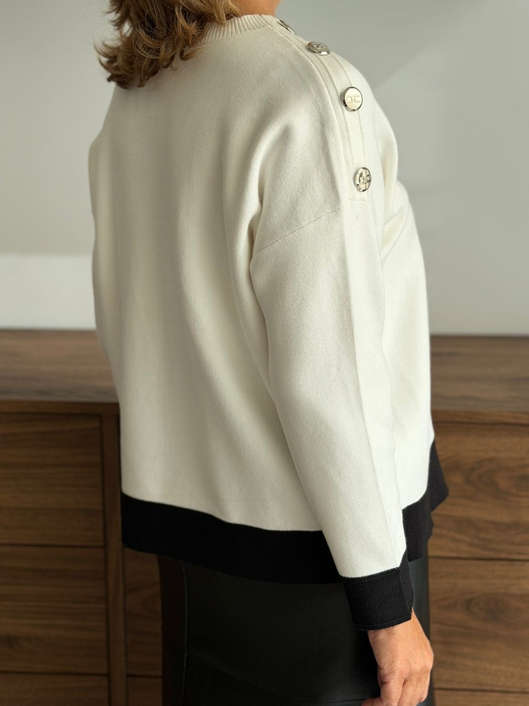 Jersey GEORGIA Blanco