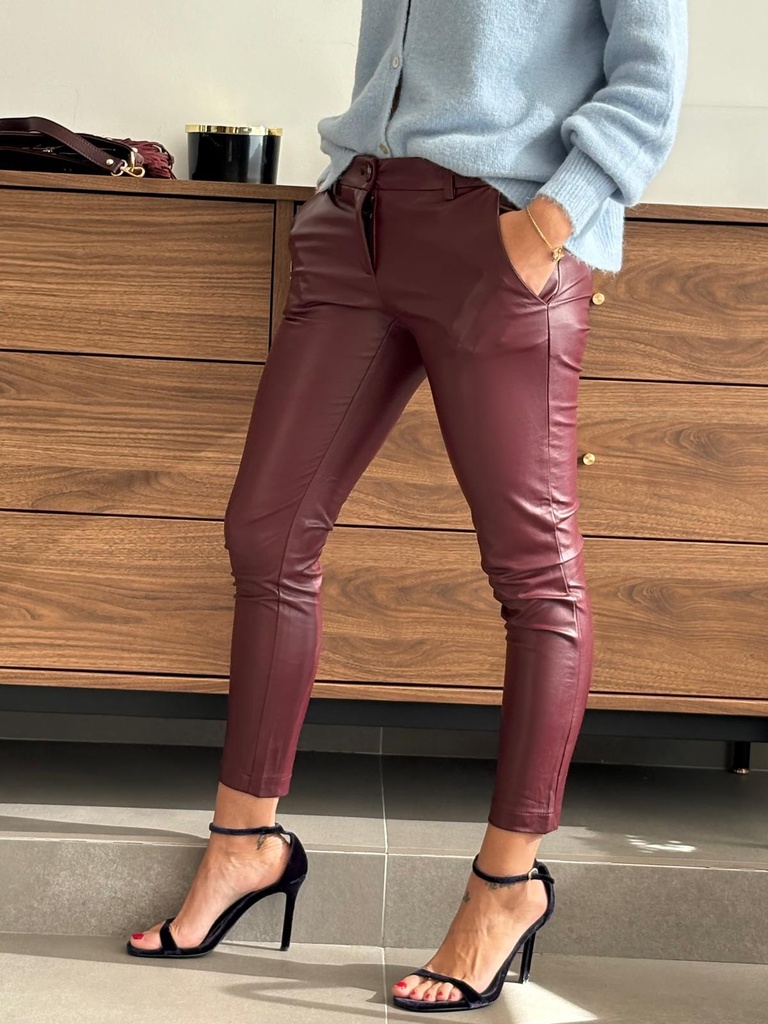 Pantalón FRANCIA Burdeos