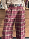 Pantalón AMALIE Burdeos