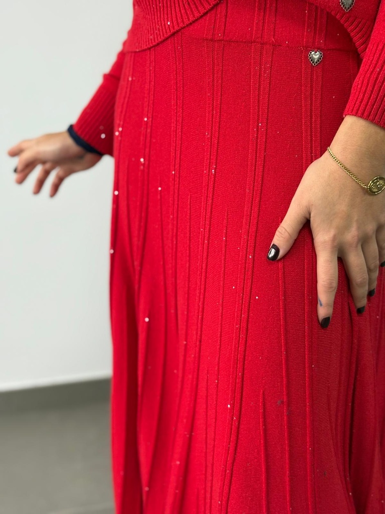 Conjunto NOCHE Rojo