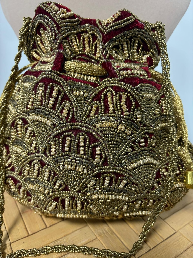 Bolso DESTELLO Burdeos