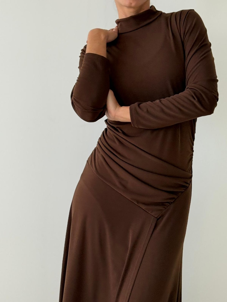 Vestido BELEN Marrón