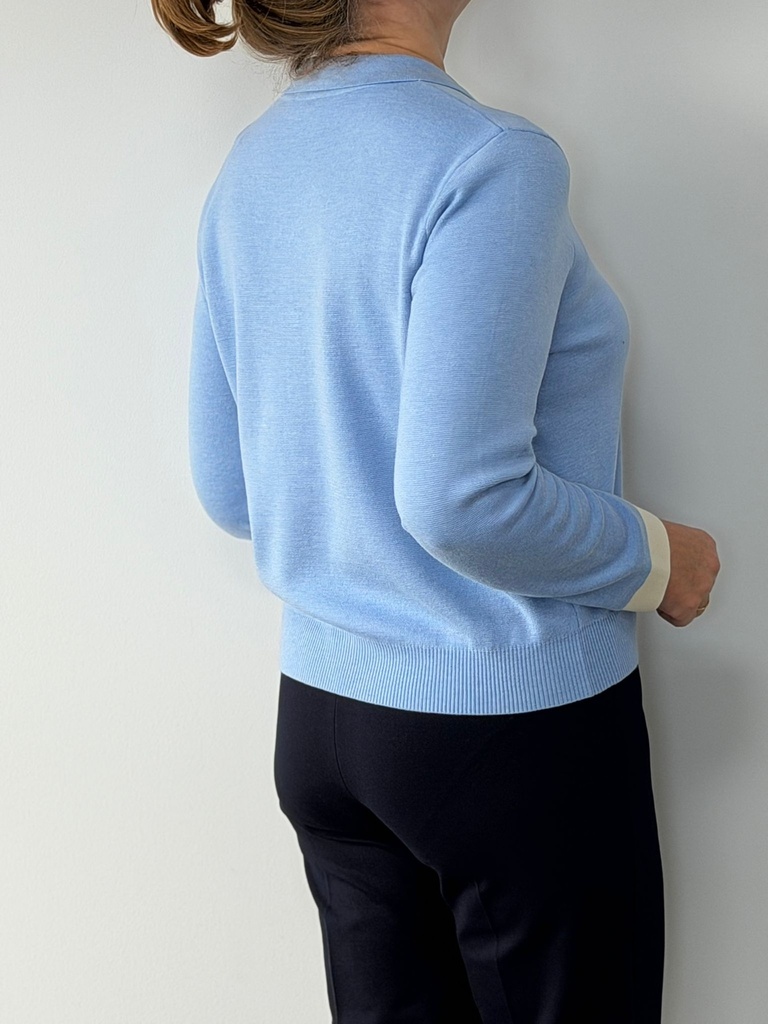 Chaqueta ADARA Celeste