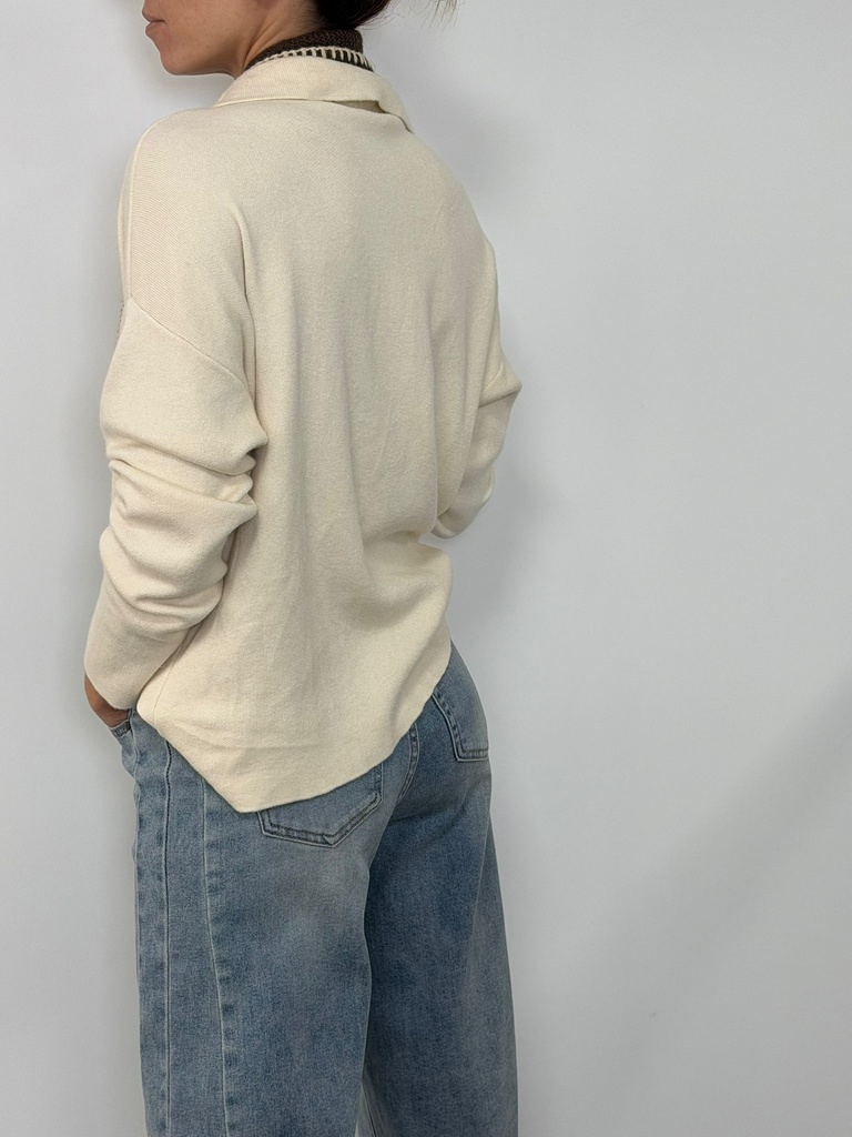 Chaqueta BORNOS Marfil