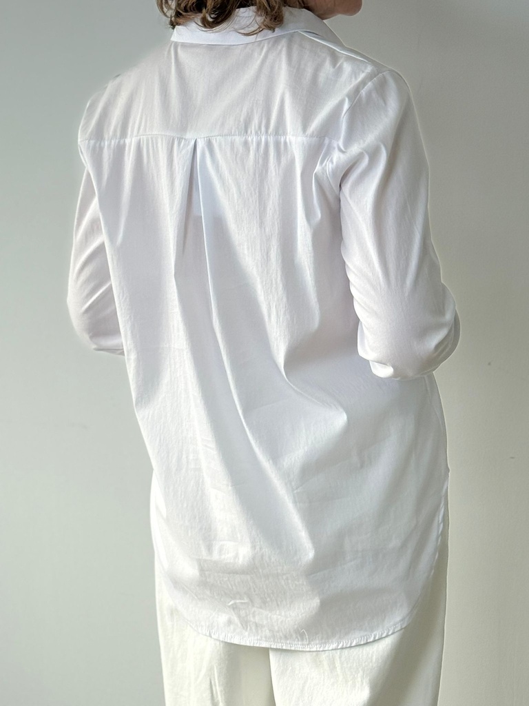 Camisa POPELÍN Blanca