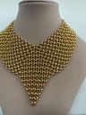 Collar ALAMBRES Dorado