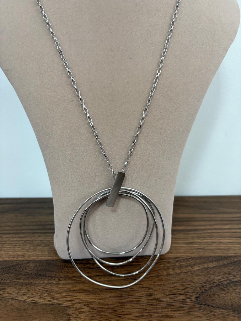 Collar MULTIARO Plata