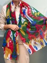 PAÑUELO SEDA IKAT 9