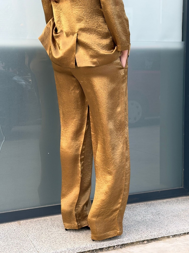 PANTALON MELA DORADO