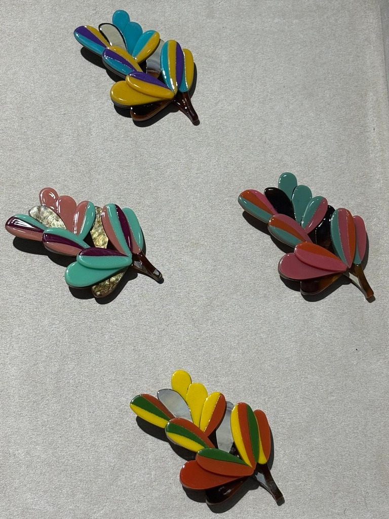 BROCHE ARBOL AMARILLO