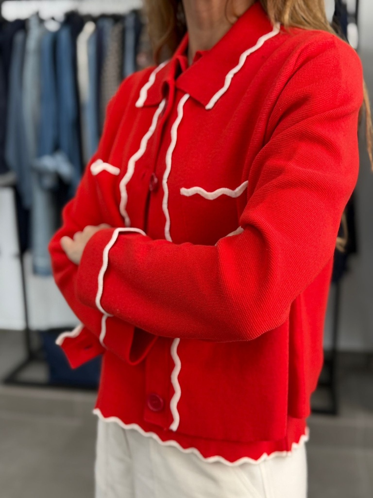 CHAQUETA VALIANO ROJO
