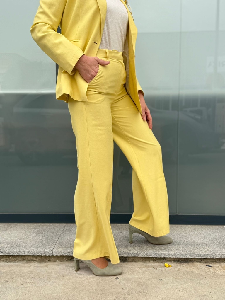 PANTALÓN PERLITA CANARIO