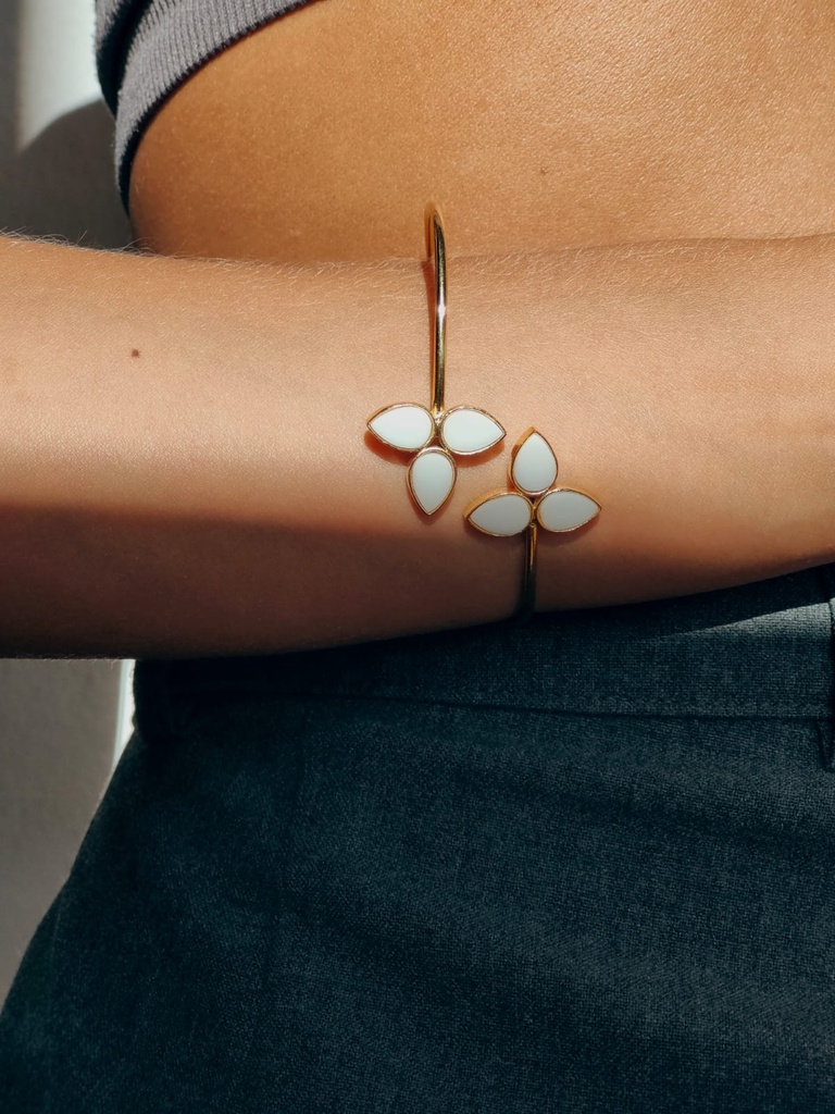 Pulsera Aries blanco