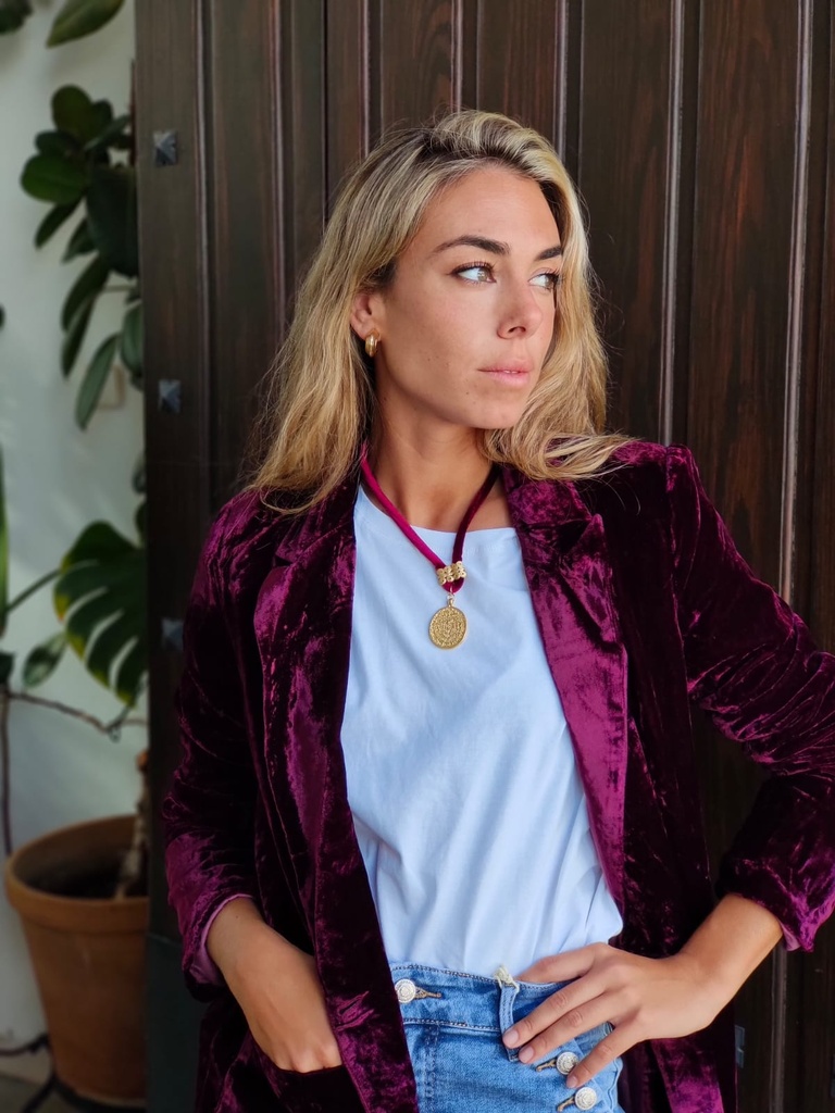 Chaqueta Brezo Burdeos