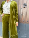 Kimono Terciopelo Pistacho