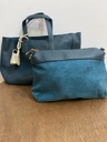 Bolso Arjona Azul Petróleo