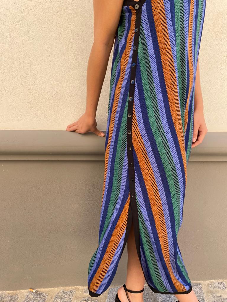 Vestido Espigado