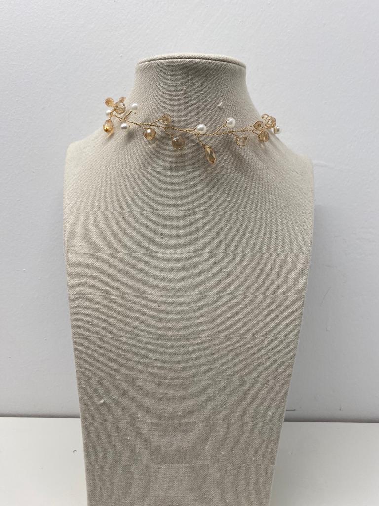 Choker Lágrima Cristal