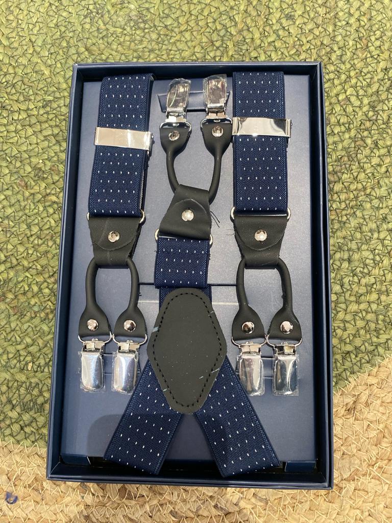 Tirantes ZORRO Azul Puntito