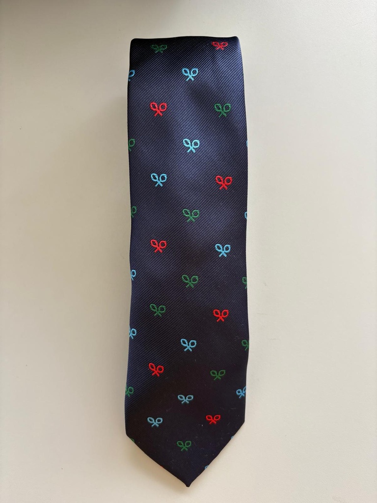 Corbata Raqueta Multicolor