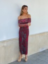 Vestido Fuego Rojo