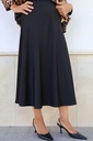 Falda Orquídea Negro  REBAJADO 50%. TALLA M, L.