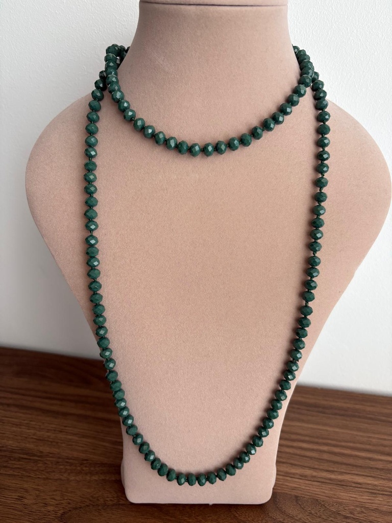 Collar  NUDOS Verde