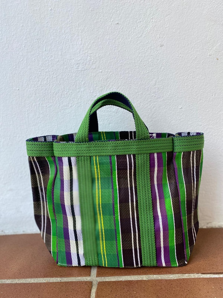 Bolso Picnic Verde-Morado