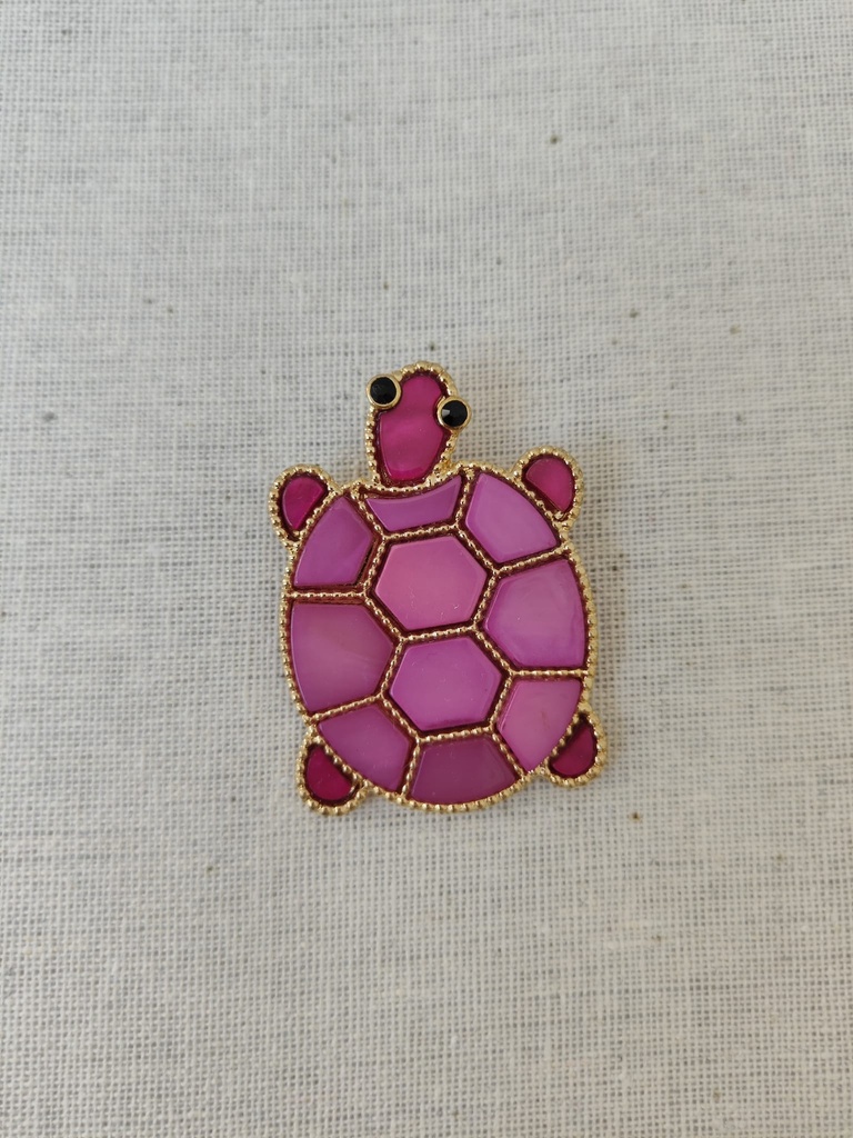 Broche Tortuga Buganvilla