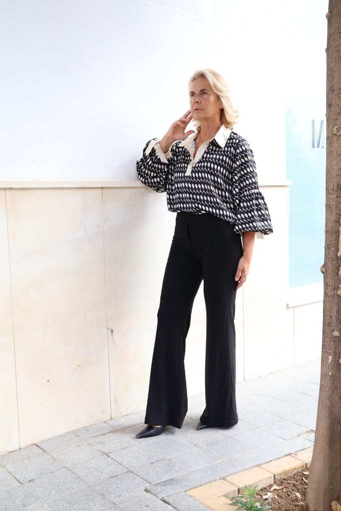 Pantalón Couture Negro